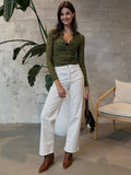FREE PEOPLE All Day Lace Long Sleeve