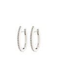 PILGRIM Anaya Crystal Hoop Earrings