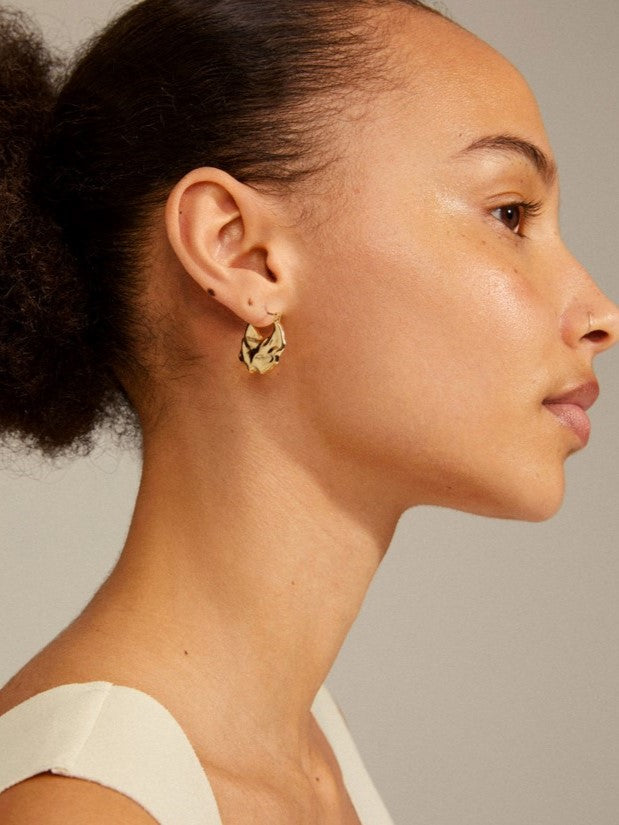 PILGRIM Flow Hoop Earrings